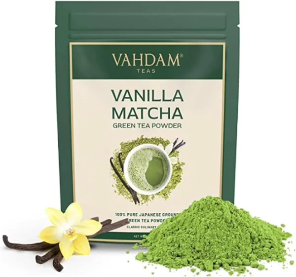 Vanilla Matcha Green Tea Powder The Infinity Organics